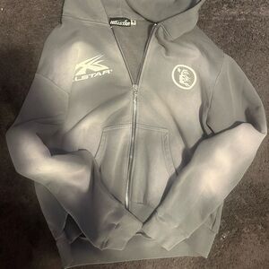 Hellstar zip up 'grey'